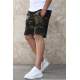 Madmext Men Regular Fit Khaki Shorts 5415 - Haki