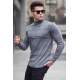 Anthracite Turtleneck Knitwear Sweater 5784 - Antrasit