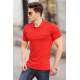 Madmext Red Polo Shirt for Men 4858 - Kırmızı