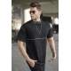 Madmext Men Black T-shirt 5360 - Siyah