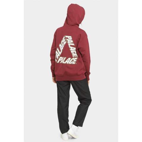 Mad Girls Printed Maroon Sweatshirt MG1248 - Bordo