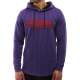 Madmext Men Purple Hoodie Sweatshirt 2825 - Mor