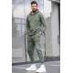 Madmext Men Printed Khaki Tracksuit 5298 - Haki