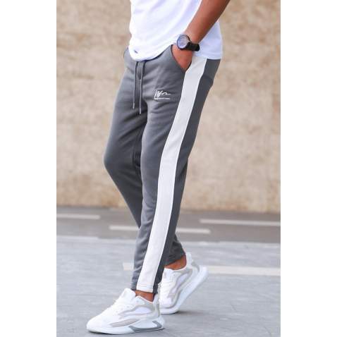 Madmext Men Smoke Gray Sweatpants 5618 - Füme