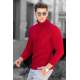 Madmext Red Jumper with Roll Neck 4654 - Kırmızı