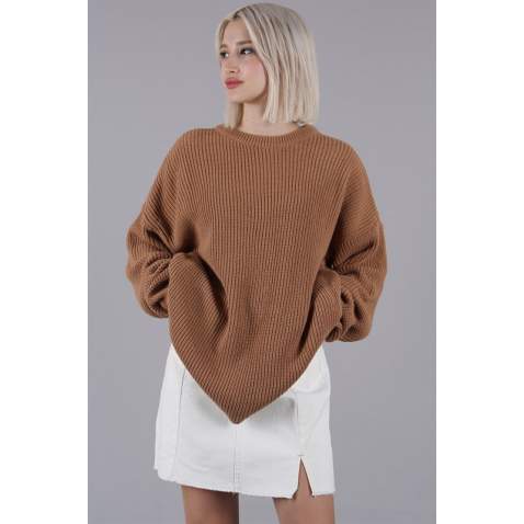 Mad Girls Mink Sweater MG1264 - Vizon