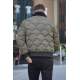 Khaki Puffer Jacket 5739 - Haki