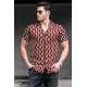 Madmext Tile Red Men Shirt 4927 - Kiremit