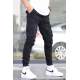 Black Slim Fit Jogger Trousers 5740 - Siyah