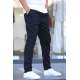 Siyah Regular Fit Basic Jogger Pantolon 5481 - Siyah