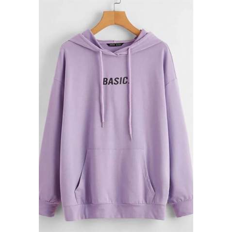 Mad Girls Purple Sweatshirt MG811 - Lila