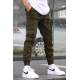 Green Slim Fit Jogger Trousers 5740 - Yeşil