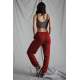 Women Maroon Oversize Sweatpants MG1235 - Bordo