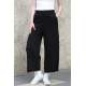 Mad Girls Black Bell Bottom Sweatpants MG1100 - Siyah