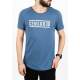 Madmext Men Indigo T-shirt 2257 - İndigo