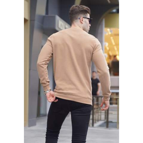 Brown Basic Knitwear Sweater 5965 - Bisküvi