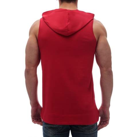 Sleeveless T-Shirt In Hooded Red Atlet 2887 - Kırmızı