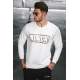 Madmext Ecru Printed Men Sweatshirt 4755 - Ekru