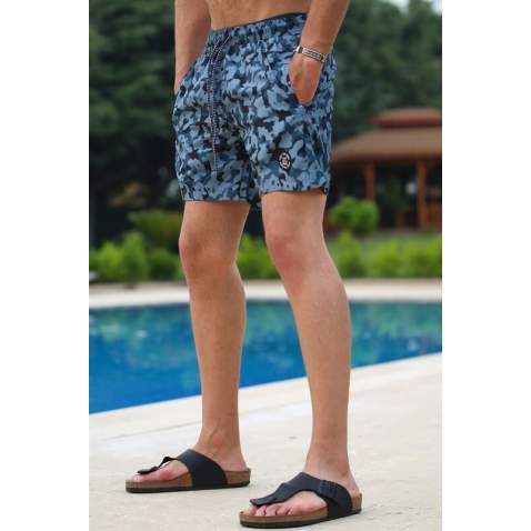 Madmext Men Anthracite Swim Shorts 5091 - Antrasit