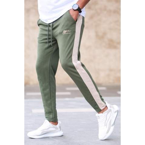 Madmext Men Khaki Sweatpants 5618 - Haki