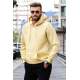 Madmext Yellow Sweatshirt For Men 5339 - Sarı