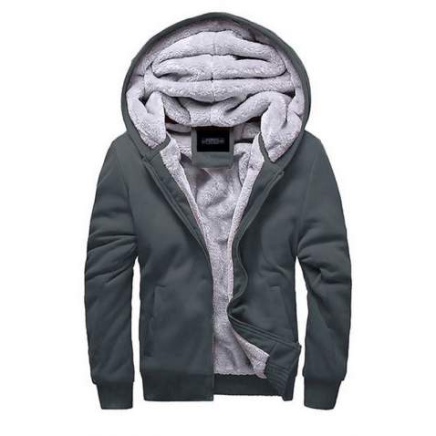 Madmext Men Smoke Gray Cardigan 22377 - Füme