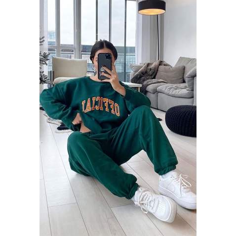 Mad Girls Green Tracksuit MG944