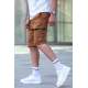 Men Camel Capri Shorts 5738 - Camel