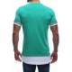 Madmext Green Printed T-shirt for Men 2623 - Yeşil