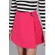 Women Fuchsia Mini Skirt - Fuşya