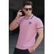 Madmext Men Pink Polo Shirt 3055 - Pudra