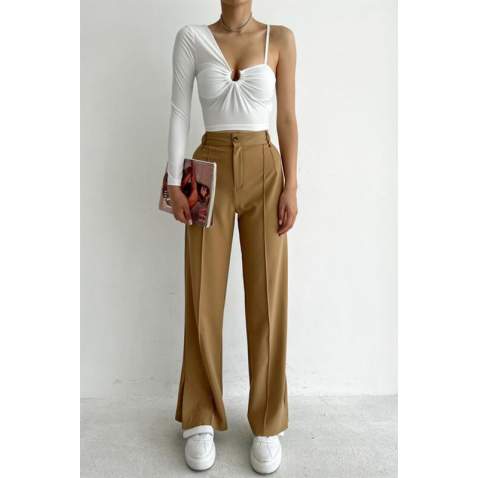 Camel Palazzo Pants MG1553 - Camel