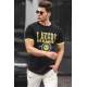 Madmext Men Black T-shirt 5230 - Siyah