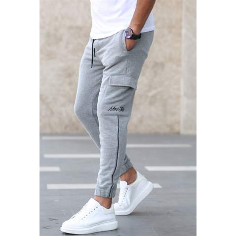 Madmext Grey Sweatpants 4828 - Gri