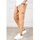 Madmext Men Brown Cargo Trousers 4835 - Kahverengi