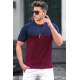 Madmext Men Navy Blue Knitwear T-shirt 5094 - Lacivert