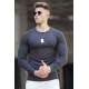 Madmext Men Anthracite Sweater 5187 - Antrasit