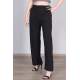 Mad Girls Low Waist Cut Black Trousers Mg1089 - Siyah