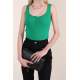 Women Green Strappy Top - Yeşil