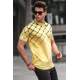 Men Yellow Polo T-Shirt 5867 - Sarı