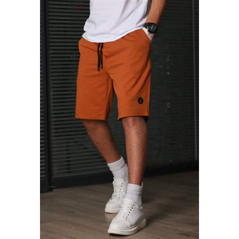 Madmext Men Brown Shorts 5446 - Kahverengi