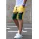 Madmext Yellow Two Tone Capri for Men 2920 - Sarı