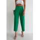 Green High Waist Basic Trousers MG1554 - Yeşil