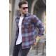 Brown Plaid Shirt 5527 - Kahverengi