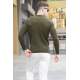 Khaki Knitwear Sweater 5760 - Haki