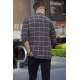 Anthracite Regular Fit Plaid Shirt 5554 - Antrasit