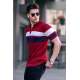 Men Maroon Polo T-Shirt 5730 - Bordo