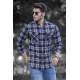 Madmext Men Plaid White Shirt 4687 - Beyaz