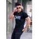 Madmext Men Printed Black T-shirt 5254 - Siyah