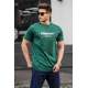 Madmext Men Dark Green T-shirt 5389 - Koyu yeşil